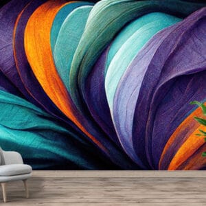 Abstract Color Swirl Mural Print | Custom Canvas Prints Nepal | Mural Prints Nepal | Wallpaper Nepal | Wall Art Nepal