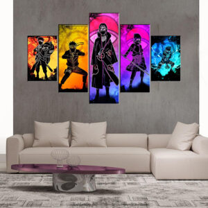 Naruto Characters Canvas Print | Anime Wall Art Decor print