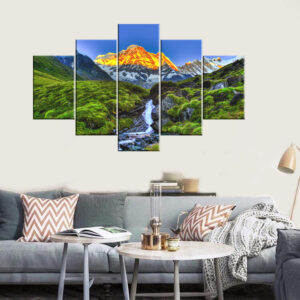 Annapurna Mountain Canvas Print | Custom Canvas Print Nepal | Mural Print Nepal | Wall Art Print