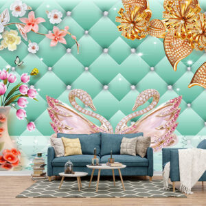 Quilted Mural Prints | Unique Textured Wall Decor | Canvas Prints Nepal