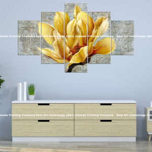 Yellow Flower Canvas Print | canvas print nepal | mural print nepal | wall art print