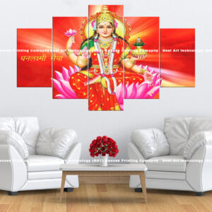Goddess Laxmi Canvas Set | Custom Canvas Prints Nepal | Wallpaper Nepal | Wall Art Nepal | Custom Mural Print Nepal