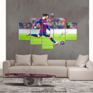 Lionel Messi Action Canvas Print | Custom Canvas Prints Nepal | Sports Wall Art Nepal | Canvas Prints Lalitpur | Wallpaper Nepal | Wall Art Nepal | Custom Mural Print Nepal