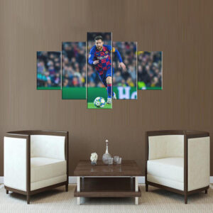 Lionel Messi Kick Canvas Print | Custom Canvas Prints Nepal | Sports Wall Art Nepal | Canvas Prints Lalitpur | Wallpaper Nepal | Wall Art Nepal | Custom Mural Print Nepal