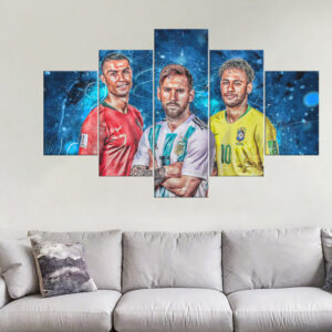 Iconic Soccer Legends Canvas Print | Custom Canvas Prints Nepal | Sports Wall Art Nepal | Canvas Prints Lalitpur | Wallpaper Nepal | Wall Art Nepal | Custom Mural Print Nepal