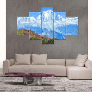 Mount Annapurna Canvas Print | Custom Canvas Print Nepal | Mural Print Nepal | Wall Art Print