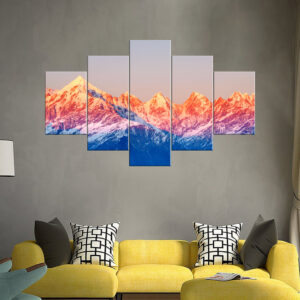 Mount Dhunche Canvas Print | Custom Canvas Print Nepal | Mural Print Nepal | Wall Art Print