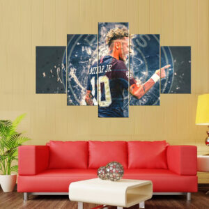 Neymar Celebration Canvas Print | Custom Canvas Prints Nepal | Sports Wall Art Nepal | Canvas Prints Lalitpur | Wallpaper Nepal | Wall Art Nepal | Custom Mural Print Nepal