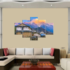 Ghandruk Village Canvas Print | Custom Canvas Print Nepal | Mural Print Nepal | Wall Art Print
