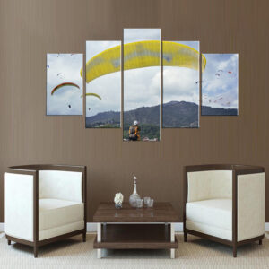 Paragliding Adventure Canvas Print | Custom Canvas Prints Nepal | Nature Wall Art Nepal | Canvas Prints Lalitpur | Wallpaper Nepal | Wall Art Nepal | Custom Mural Print Nepal