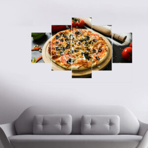 Gourmet Pizza Canvas Print | Custom Canvas Print Nepal | Mural Print Nepal | Wall Art Print