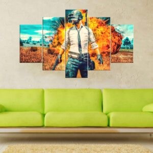 PUBG Action Canvas Print | Intense Gaming Wall Art print | Canvas Print Nepal