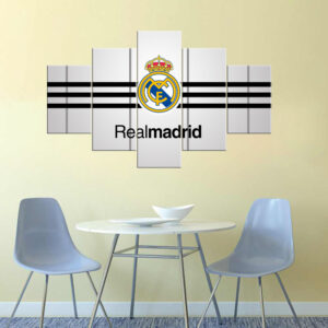 Real Madrid Crest Canvas Print | Custom Canvas Prints Nepal | Sports Wall Art Nepal | Canvas Prints Lalitpur | Wallpaper Nepal | Wall Art Nepal | Custom Mural Print Nepal