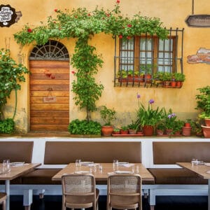 Coffee House Porch Mural | Custom Canvas Print Nepal | Mural Prints Nepal | Wall Art Nepal