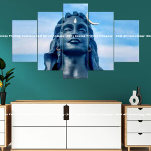 Adiyogi Shiva Canvas Print | Religious Canvas Print | Custom Canvas Prints Nepal | Wallpaper Nepal | Wall Art Nepal | Custom Mural Print Nepal