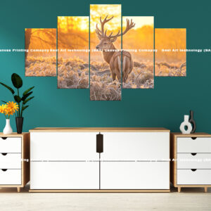 Deer in Sunlight Canvas Print | Custom Canvas Print Nepal | Mural Print Nepal | Wall Art Print