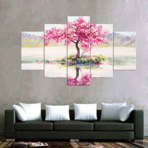 Tree Reflection Canvas Print | canvas print nepal | mural print nepal | wall art print