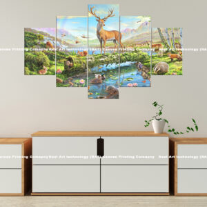 Wild Deer Canvas Print | Custom Canvas Print Nepal | Mural Print Nepal | Wall Art Print