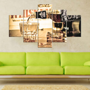 Jack Daniels Whiskey Canvas Print | Custom Canvas Print Nepal | Mural Print Nepal | Wall Art Print