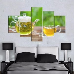 Charming tea canvas print featuring a serene tea-themed design | Canvas Print Nepal | Wall Art Print