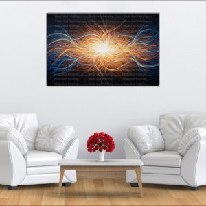Abstract Energy Canvas | Abstract Art | Modern Art | Home Decor | Single Panel Canvas Nepal | Custom Canvas Print Nepal | Wall Painting | wall art nepal | Wallpaper Nepal | Stunning Mural print