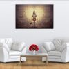 Heart Aura Hanuman Canvas | Hanuman | Hindu God | Spiritual Art | Home Decor | Single Panel Canvas Nepal | Custom Canvas Print Nepal | Wall Painting | wall art nepal | Wallpaper Nepal | Stunning Mural print
