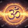 Energetic Om Symbol Canvas - Image 2