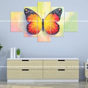 Colorful Butterfly Wings Canvas Print | Colorful Butterfly | Butterfly Wings | Close-up | Vibrant | Insect Art | Home Decor | Custom Canvas Print Nepal | Custom Murals Print Nepal | Wallpaper Art