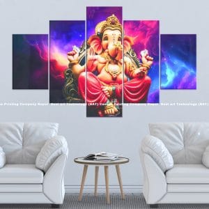 Ganesh Nebula Canvas | Ganesh | Lord Ganesh | Nebula Art | Space Art | Hindu God | Spiritual Art | Home Decor | Custom Canvas Print Nepal | Custom Murals Print Nepal | Wallpaper Art | Wall Painting | wall art nepal