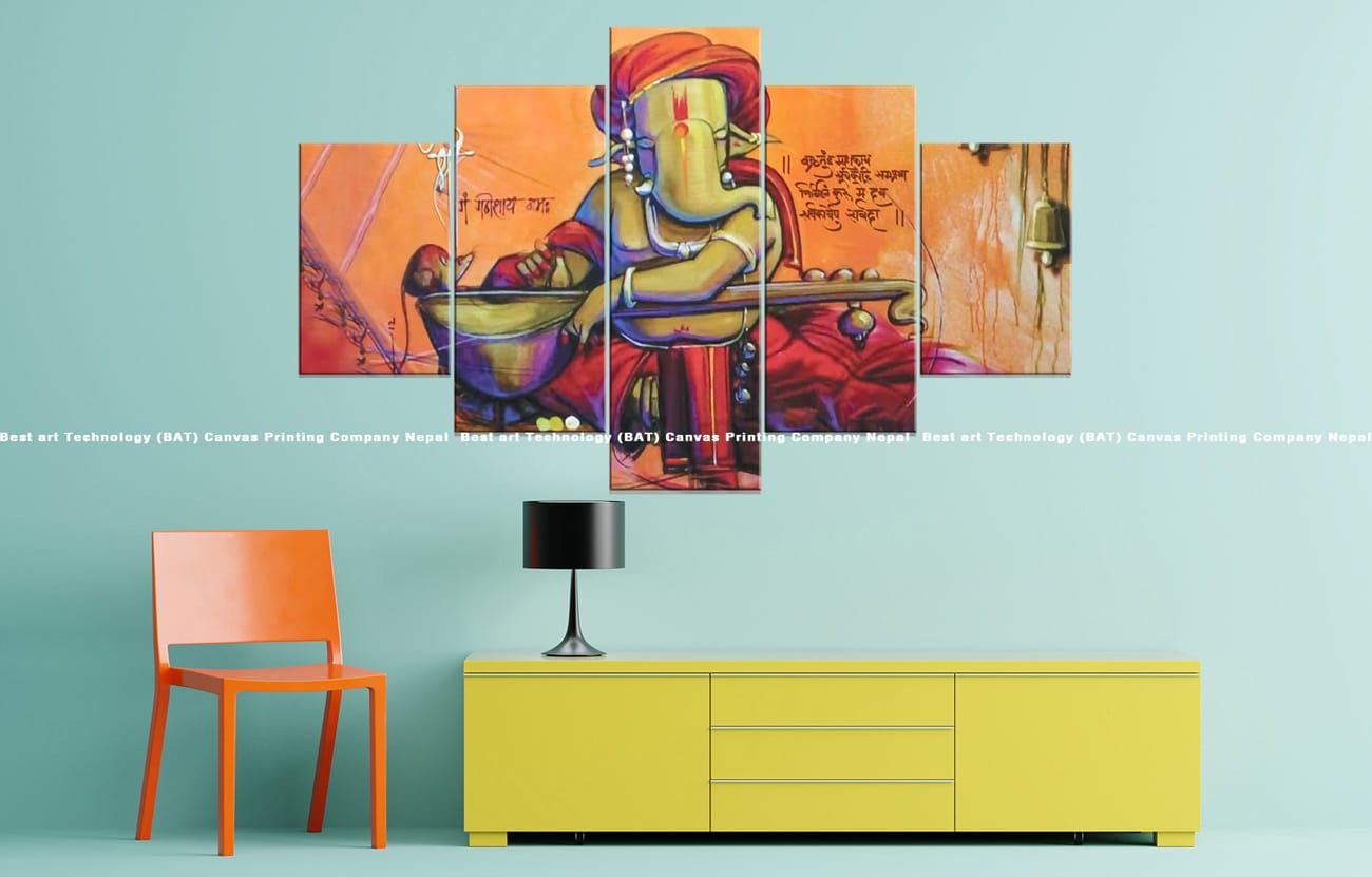 Ganesh Sitar Sanskrit Art Ganesh Sitar Sanskrit Art | Ganesh | Lord Ganesh | Sitar Art | Sanskrit Art | Hindu God | Spiritual Art | Home Decor | Custom Canvas Print Nepal | Custom Murals Print Nepal | Wallpaper Art | Wall Painting | wall art nepal