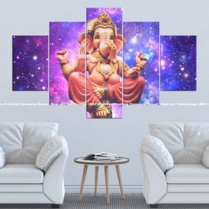 Ganesh Purple Galaxy Canvas | Ganesh | Lord Ganesh | Galaxy Art | Purple Art | Space Art | Hindu God | Spiritual Art | Home Decor | Custom Canvas Print Nepal | Custom Murals Print Nepal | Wallpaper Art | Wall Painting | wall art nepal