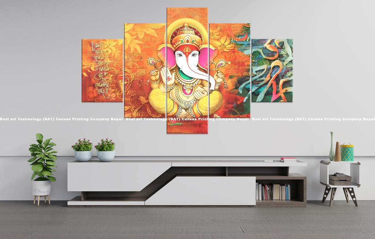 Ganesh Sanskrit Abstract Art Ganesh Sanskrit Abstract Art | Ganesh | Lord Ganesh | Sanskrit Art | Abstract Art | Hindu God | Spiritual Art | Home Decor | Custom Canvas Print Nepal | Custom Murals Print Nepal | Wallpaper Art | Wall Painting | wall art nepal