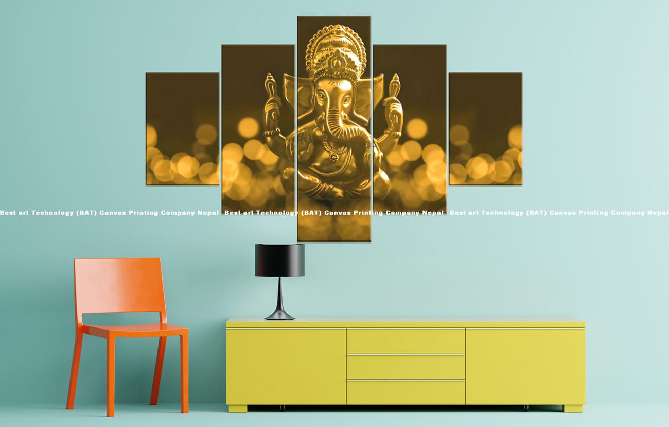 Ganesh Gold Bokeh Canvas Ganesh Gold Bokeh Canvas | Ganesh | Lord Ganesh | Gold Art | Bokeh Art | Hindu God | Spiritual Art | Home Decor | Custom Canvas Print Nepal | Custom Murals Print Nepal | Wallpaper Art | Wall Painting | wall art nepal