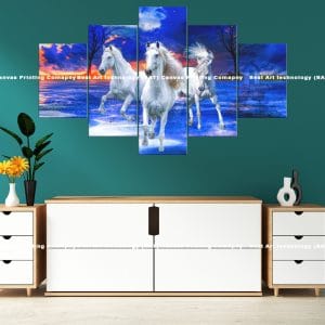3 White Horses Canvas | Horses | Moonlight | Misty | Running | Animal Art | Home Decor | Custom Canvas Print Nepal | Custom Murals Print Nepal | Wallpaper Art | Horses | Moonlight | Misty | Running | Animal Art | Home Decor | Custom Canvas Print Nepal | Custom Murals Print Nepal | Wallpaper Art