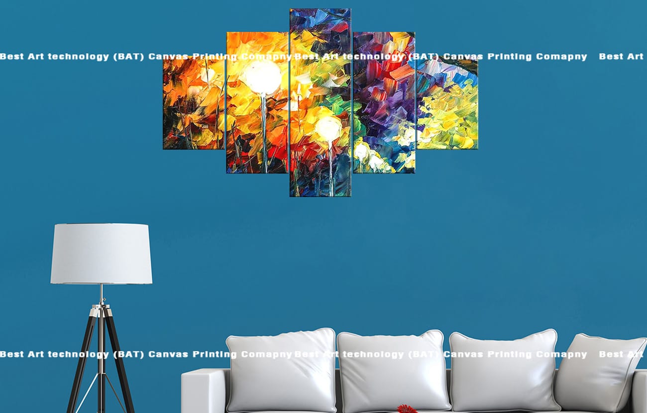 Abstract Floral Canvas Print Abstract Floral Canvas Print | Modern Art | Abstract | Floral | Flowers | Colorful | Botanical | Home Decor | Custom Canvas Print Nepal | Custom Murals Print Nepal